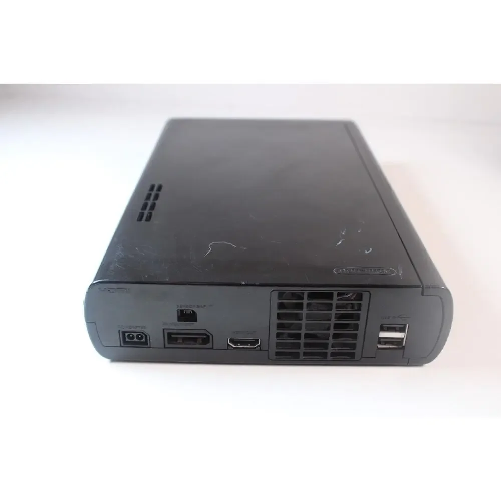Nintendo Wii U WUP-101(02) 32GB Black Console Only *No Gamepad* W/ Mario Maker